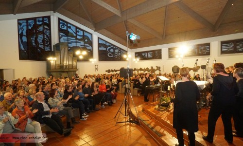 chor echolot 2017 10 20 Konzert Kath Kirche Lemf  rde 045