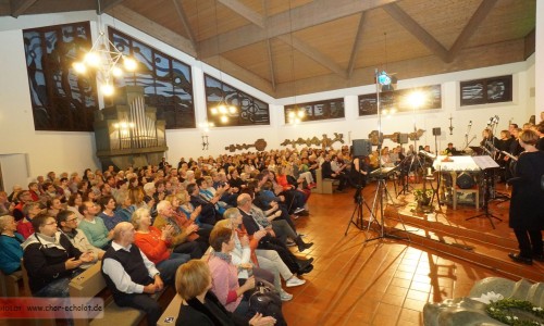 chor echolot 2017 10 20 Konzert Kath Kirche Lemf  rde 046