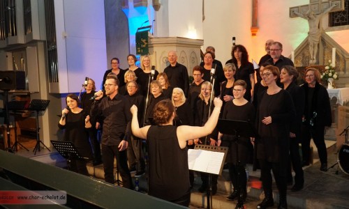 chor echolot 2019 11 09 Konzert StMarien Kirche Blasheim 046